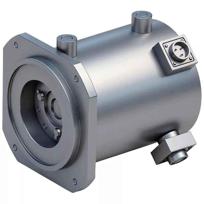 Ruostumattomasta teräksestä valmistettu ulokevesijäähdytteinen kestomagneettimoottori